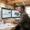 Arquitecto técnico abriendo un presupuesto en formato BC3 en su programa