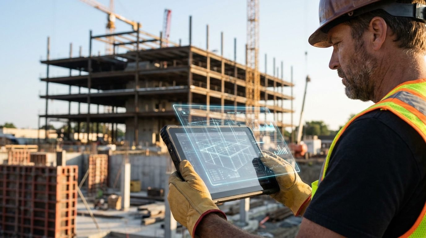 IA para constructoras mostrando el control de costes de la obra en tiempo real