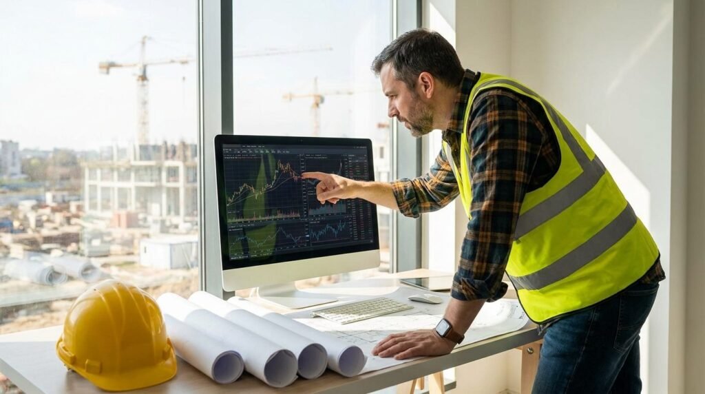 Seguimiento económico de una obra en una constructora para controlar costes